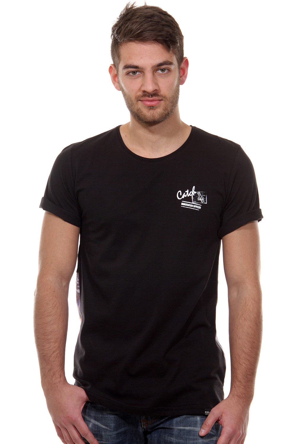 CATCH T-Shirt Rundhals slim fit auf oboy.de auf oboy.de